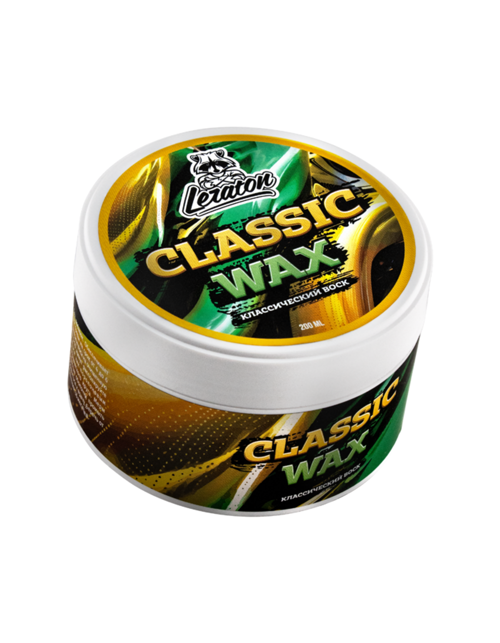 Leraton Натуральный твердый воск из карнаубы CLASSIC WAX 200мл
