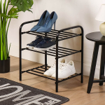 Полка для обуви, мет-л, 3 секц, 44х33х50 см, чер, Nika, ЭТК1/Ч