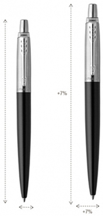 Шариковая ручка Parker Jotter XL, Blue CT, стержень: M