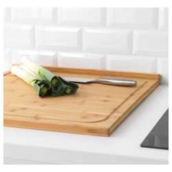 IKEA LÄMPLIG  (ИКЕА ЛÄМПЛИГ)  -  Разделочная доска, бамбук, 53x46 см