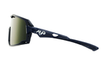 Спортивные очки 720armour Flash / Matte Black frame w/ Shiny Crystal Black Temple / HC Green Mirror Silver / Cylinder Lens