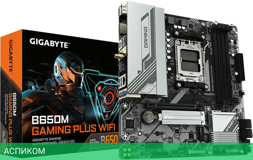 Материнская плата Gigabyte B650M Gaming Plus WIFI rev. 1.2