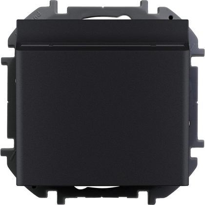 Выключатель карточный с подсветкой без задержки выключения 6А 250В антрацит Inspiria Legrand