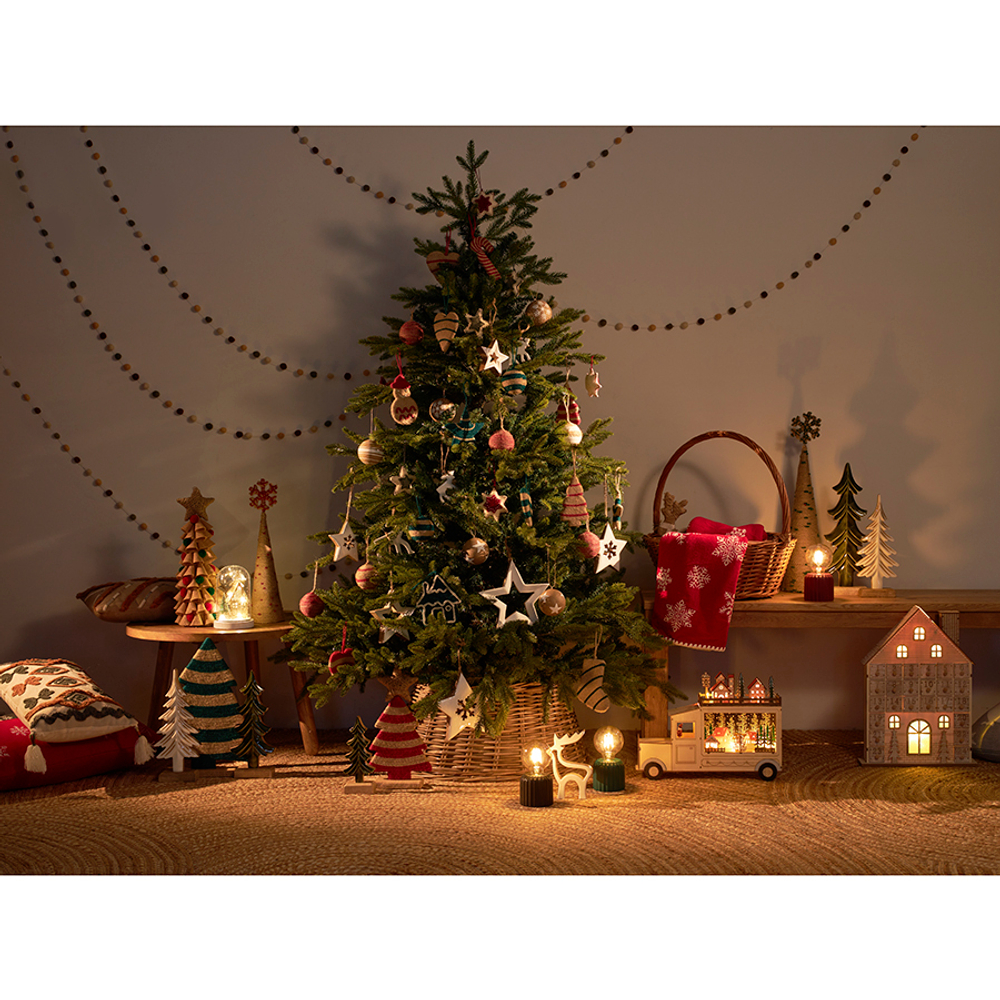 Набор елочных украшений 3шт Tkano New Year Essential Christmas stars