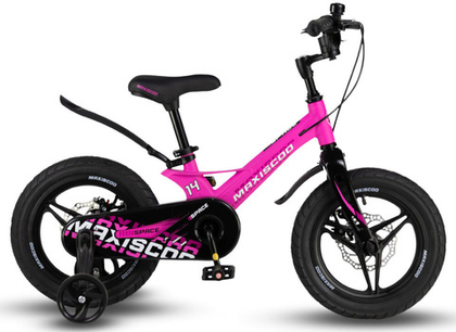 Детский велосипед Maxiscoo Space Deluxe Plus 14" (2024)