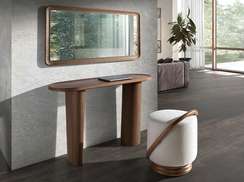 Настенное зеркало Angel Cerda 3248 в раме из ореха 120x60 см