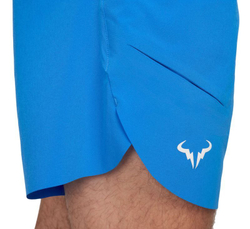 Мужские теннисные шорты Nike Dri-Fit Rafa Short - light photo blue/light lemon twist/white