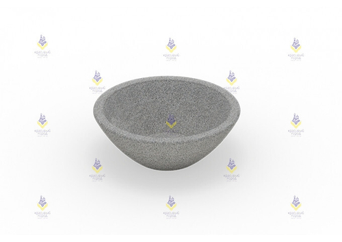 Вазон «Чаша» с мраморной крошкой