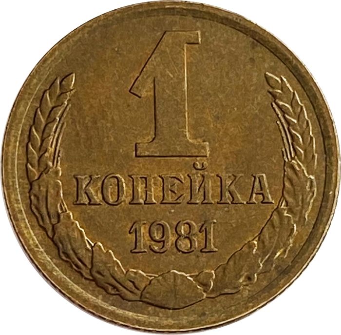 1 копейка 1981