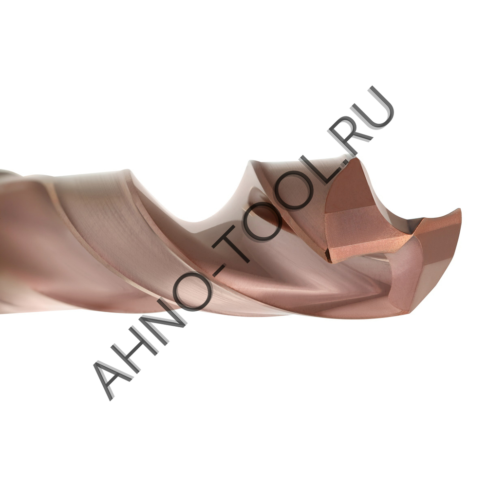 Сверло  6.3мм  твердосплавное 3D без подвода СОЖ. SP-X800030630 VHM AHNO по стали, чугуну, нерж. и ж