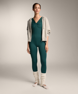 Oysho Длинный комбинезон Comfortlux mesh, бутылочный