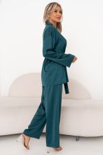 Костюм брючный (изумруд) К11-84/2 Nikol