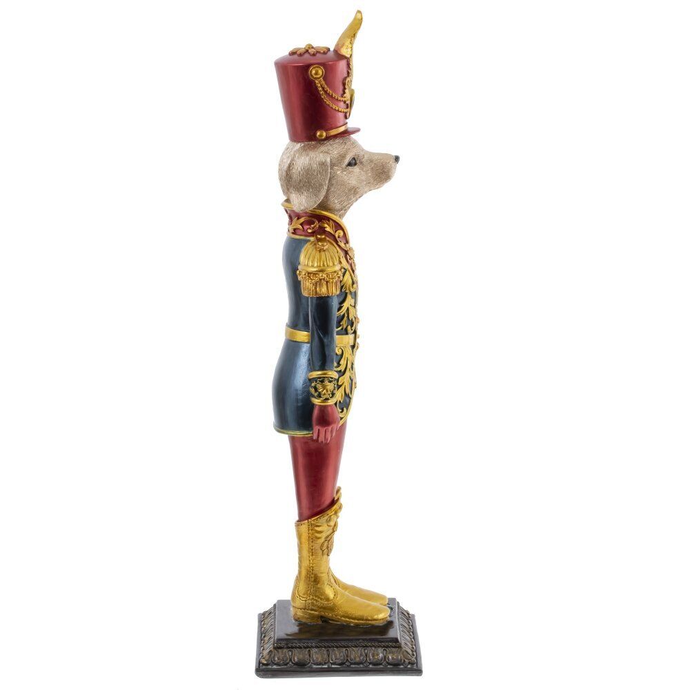 GAEM Фигурка декоративная "Солдатик-собака", L11 W11 H41,5 см