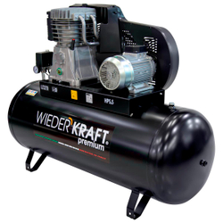 WDK-92765 Компрессор поршневой с ременным приводом 656 л/мин, 4 КВт, 380 В, ресивер 270 л