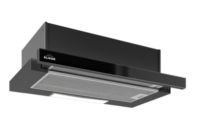 Elikor Интегра GLASS 60П-400-В2Л черный/стекло черное