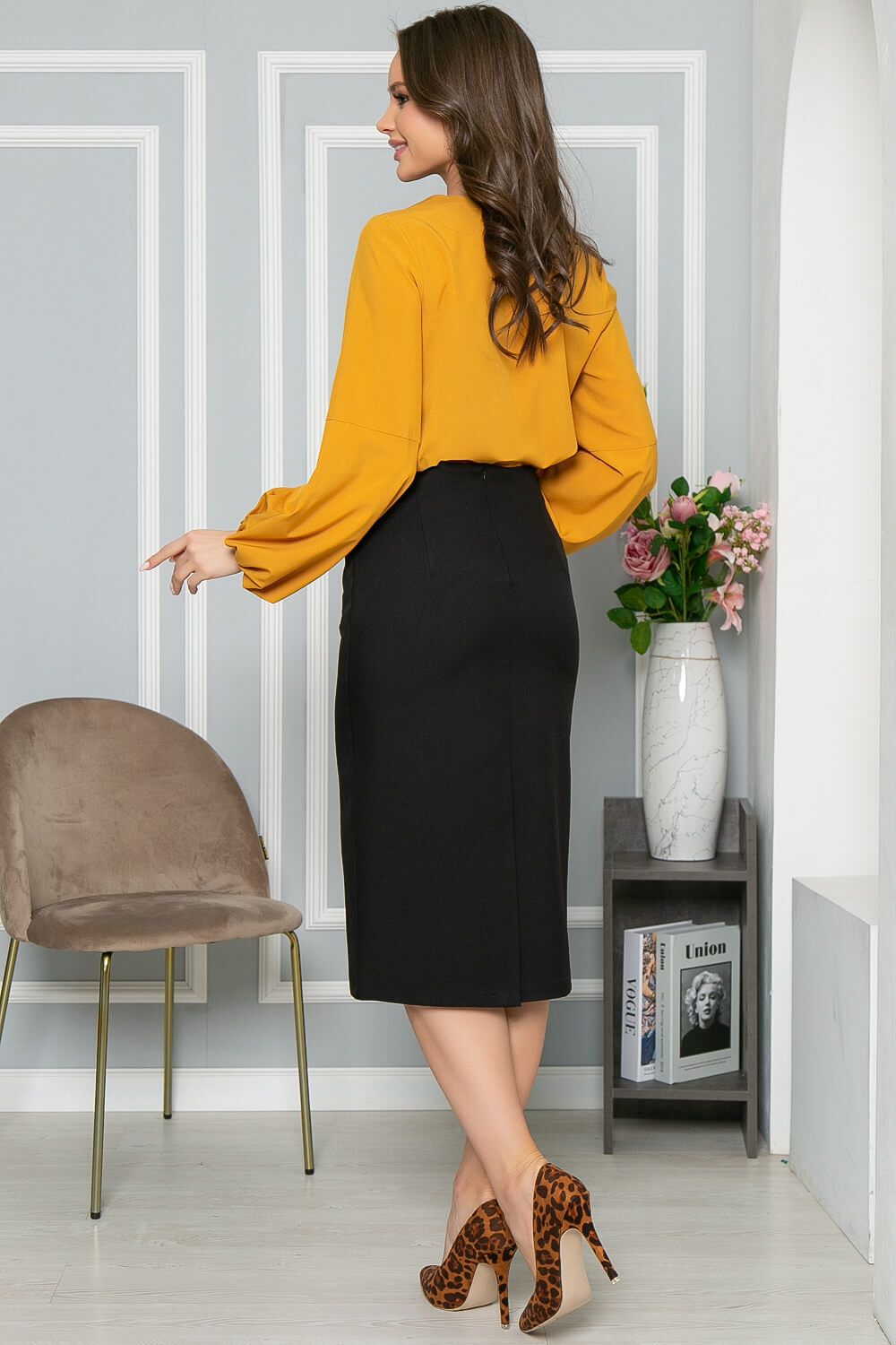 Юбка "Летиция" (блэк) Ю5121 LT Collection