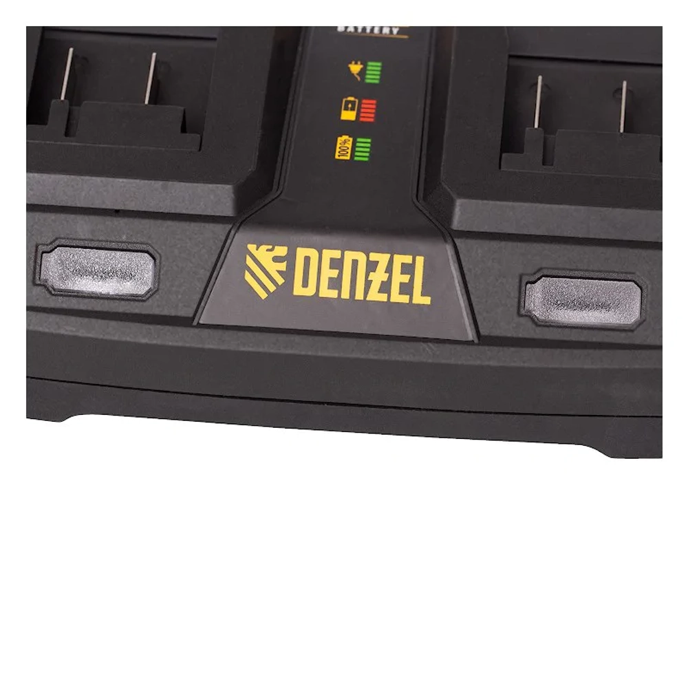 DENZEL RBC510-36 кусторез аккумуляторный li-ion, 36 в, нож 510 мм, поворотная ручка (2 x 4 Ач, ЗУ) 59410