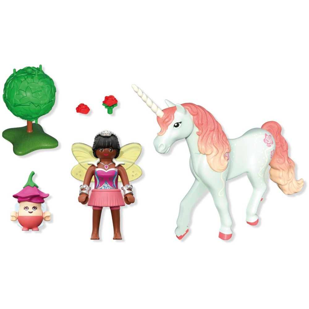 Playmobil - Единорог для коллекционирования: Sky Rose с феей 71841