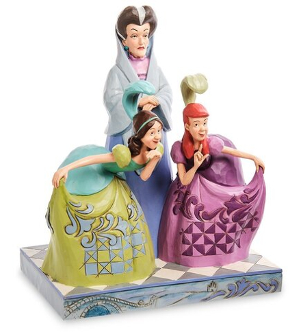 Disney Traditions Disney-6007056 Композиция «Анастасия и Дризелла Тримейн (Золушка)»