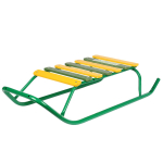 Санки "Ветерок №1" (без ручки), цвет зеленый