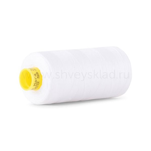 Нитка Gutermann Mara 30 (300 метров), 1 кат., для отстрочки | _800 белый (Arta 001)