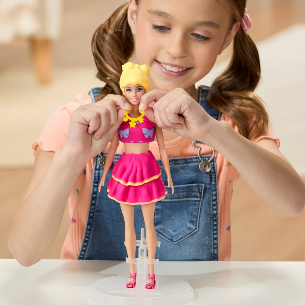 OUTLET Play-Doh - Пластилин BARBIE FASHIONISTA Бантики + кукла G1361