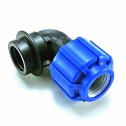 Отвод с внутренней резьбой для п/э 25х3/4"; 50022534