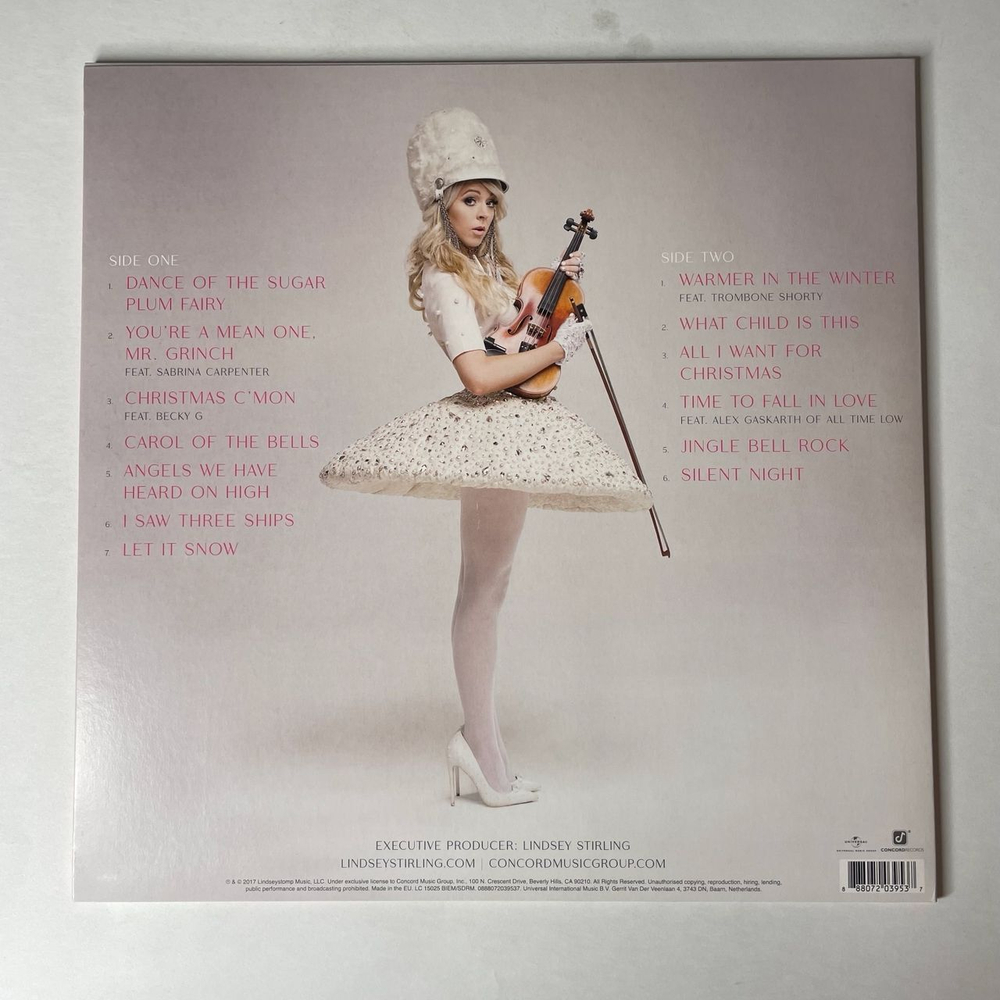 Виниловая пластинка LP Lindsey Stirling Warmer In The Winter (EU 2017)