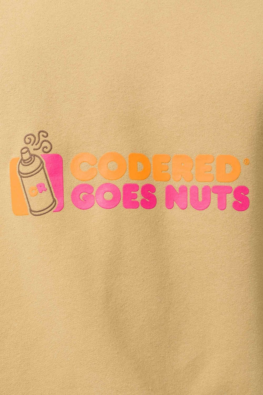 Толстовка Codered крюнек Firm Wide Goes Nuts Хаки Оригинальный