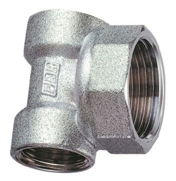 Узел FAR 1"х1/2" ВР для подсоединения коллекторов хромированный FK 4060 112