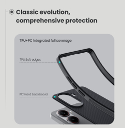 Чехол усиленный от Nillkin c встроенным магнитом для Xiaomi Redmi Turbo 4, серия Super Frosted Shield Pro Magnetic Case
