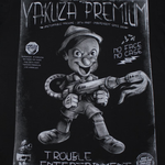 Футболка черная Yakuza Premium 4003