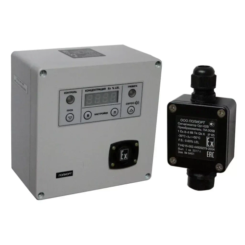 ОРТ-02 и ОРТ-02В газосигнализаторы многоканальные стационарные