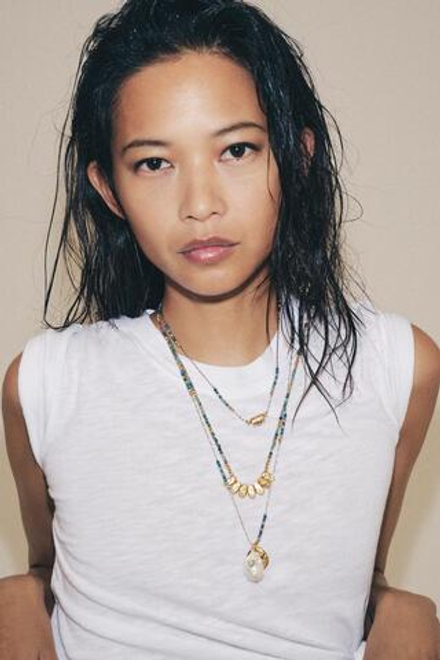 ZARA НАБОР ИЗ 3 ЦЕПОЧЕК С БУСИНАМИ, ЗОЛОТИСТЫЙ