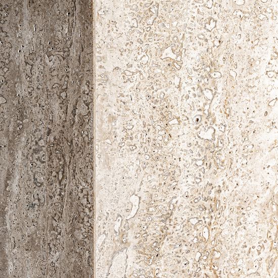 Журнальный столик Thiennes 36123 из травертина