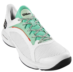 Женские  кросовки для Padel Wilson Hurakn 2.0 W - white/biscay green/black