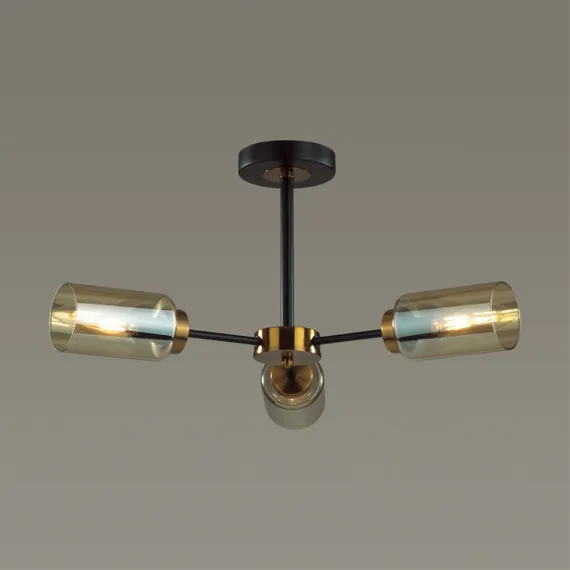 5640/3C COMFI LN23 000 чёрный, бронза Люстра потолочная E14 3*40W 220V DALLIN