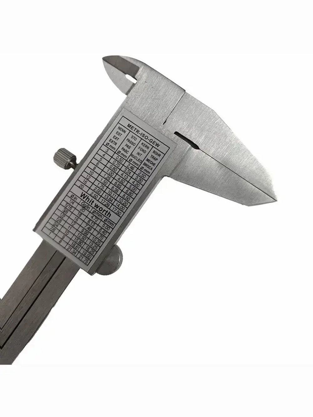 Штангенциркуль металлический ШЦ-1-125-0,05 АЛЬФА-НДТ с калибровкой, в кейсе, 125мм