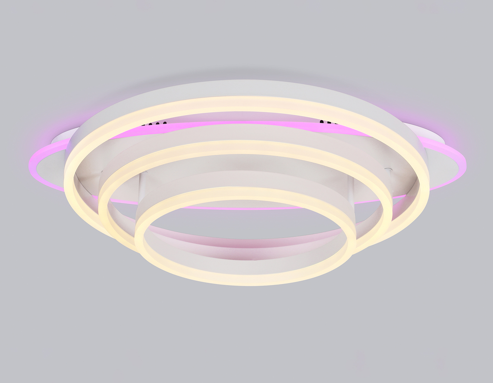 FA8522 WH белый 146W 3000K-6400K+RGB 560*500*150 (ПДУ РАДИО 2.4G)