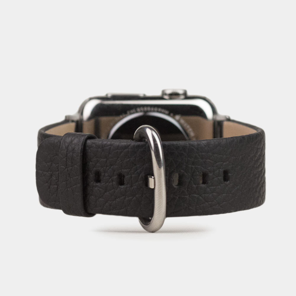 Ремешок для Apple Watch 40/41mm Classic из кожи теленка черного цвета