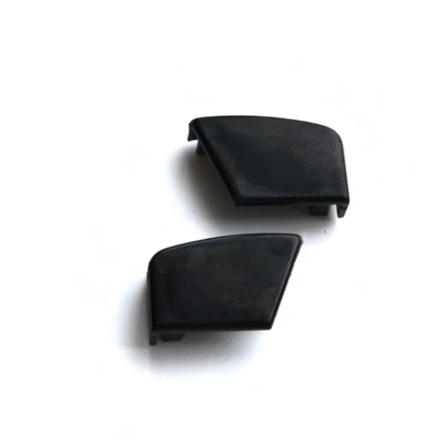 Заглушка п-образной направляющей, цвет черный