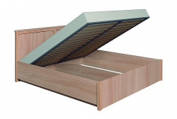 Кровать с подъемным механизмом Sherlock 41.2 180х200, дуб сонома