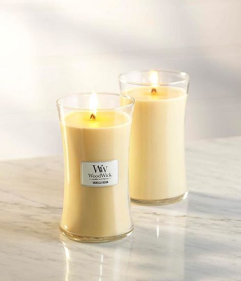 Ванильный боб, ароматическая свеча, WoodWick