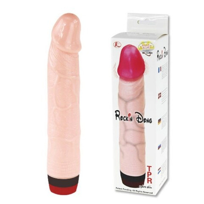 Вибратор реалистичной формы ROCKING DONG BW-001083 (Цвет: телесный)