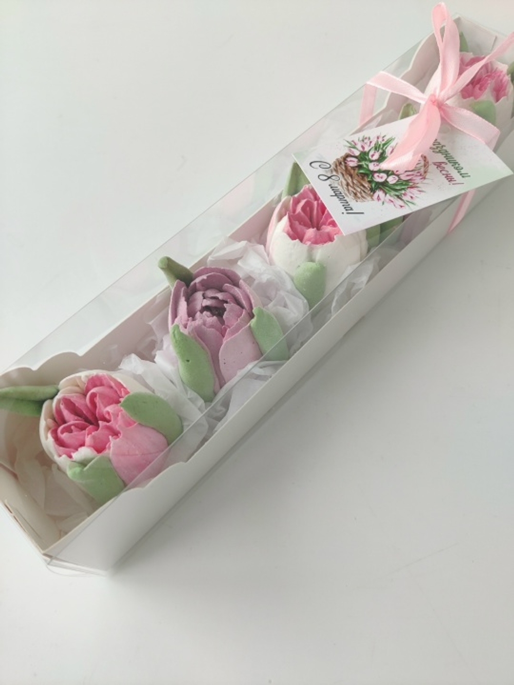 Коробочка "Тюльпаны" 27*5,5 см