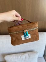 HEY GLOW Косметичка мокрый кожа коричневый-шоколадный