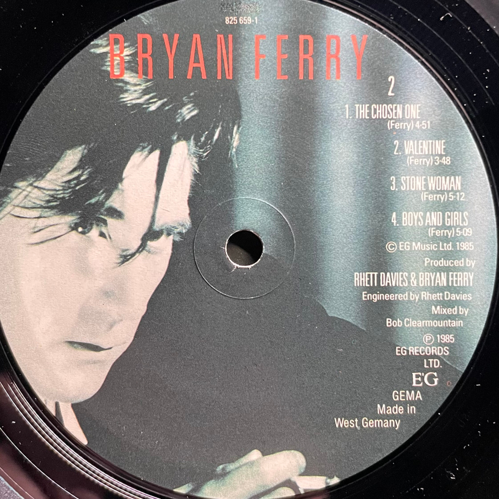 Bryan Ferry - Boys And Girls (Германия 1985г.)