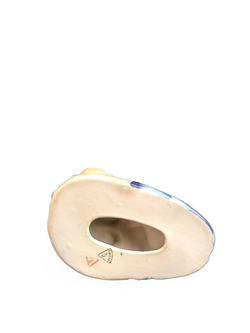 Фарфоровая статуэтка "Старик и золотая рыбка" Гжель