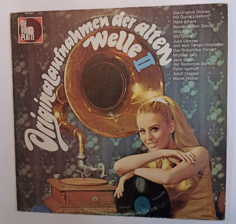 Винтажная виниловая пластинка LP Сборник Originalaufnahmen Der Alten Welle II (Germany)