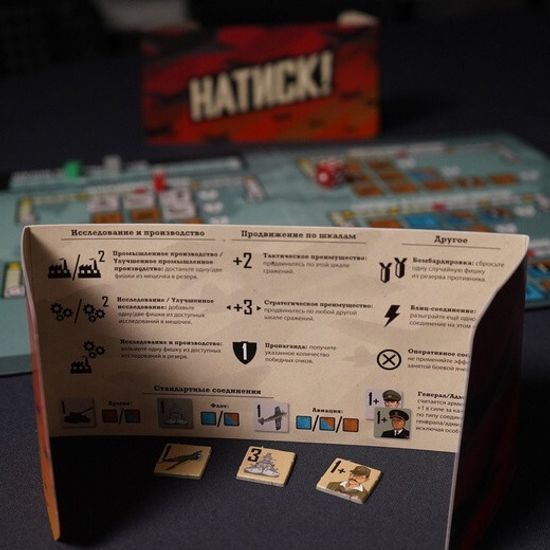 Купить настольную игру Натиск!